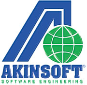AKINSOFT vertical logo