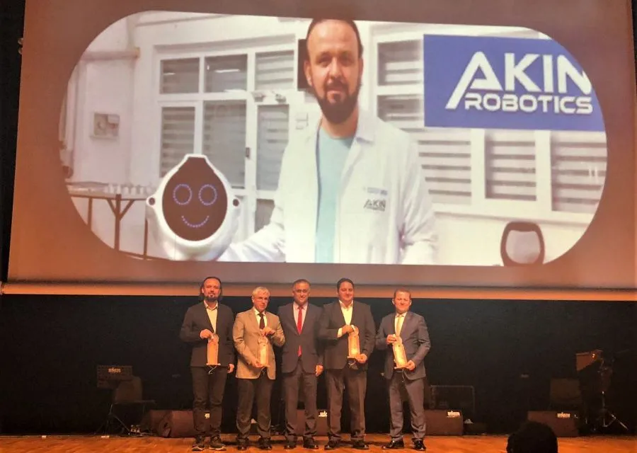 Another Award to AKINROBOTICS from Selcuk University