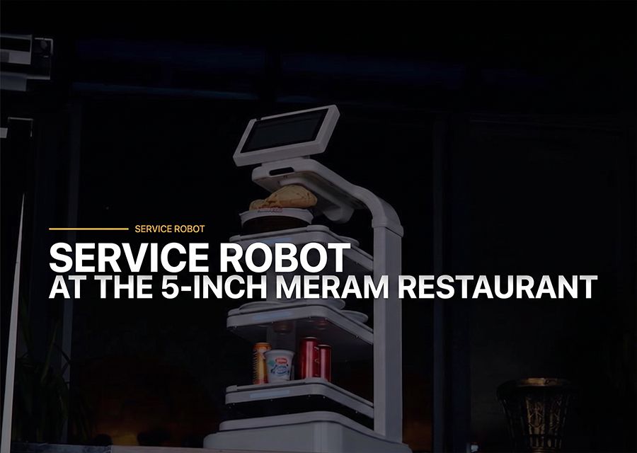 5-inch Service Robot at Meram Restaurant