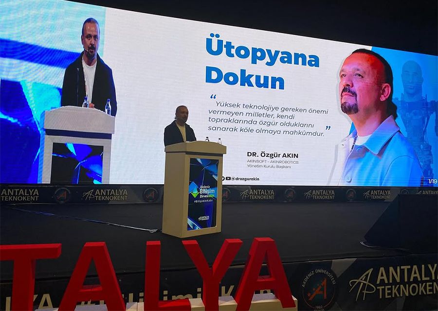 AKINROBOTICS AS THE GOLD SPONSOR OF THE MEDITERRANEAN INFORMATICS SUMMIT