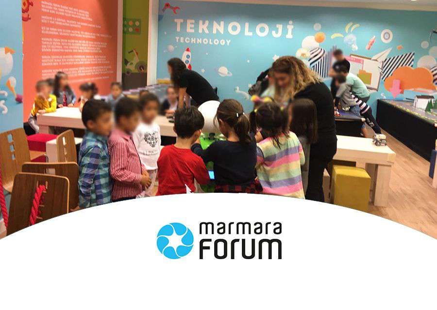MINI ADAS AT THE ROBOTIC FUN CARNIVAL HELD IN THE FORUM KIDS SILICON VALLEY EVENT AREA AT MARMARA F
