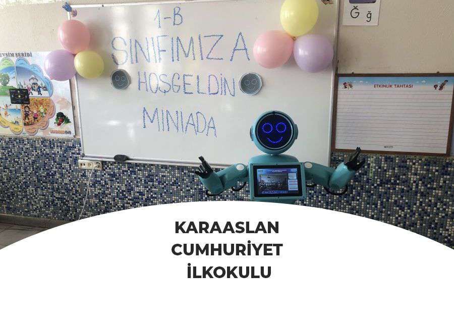 MINI ADA AT KARAASLAN CUMHURIYET PRIMARY SCHOOL ROBOTICS EVENT