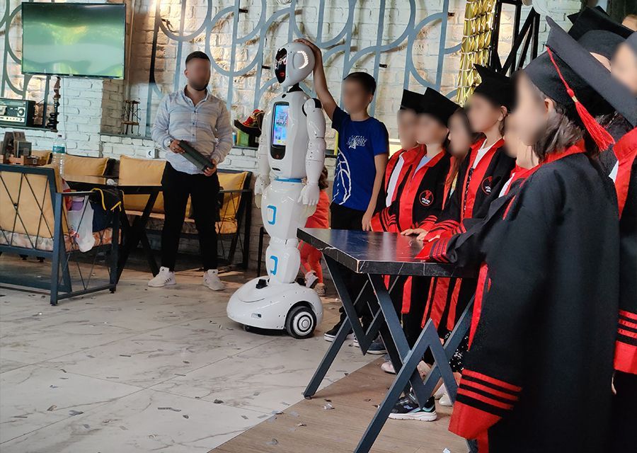 ADA7 AT THE GRADUATION CEREMONY OF ZELİHA KESKİNS STUDENTS